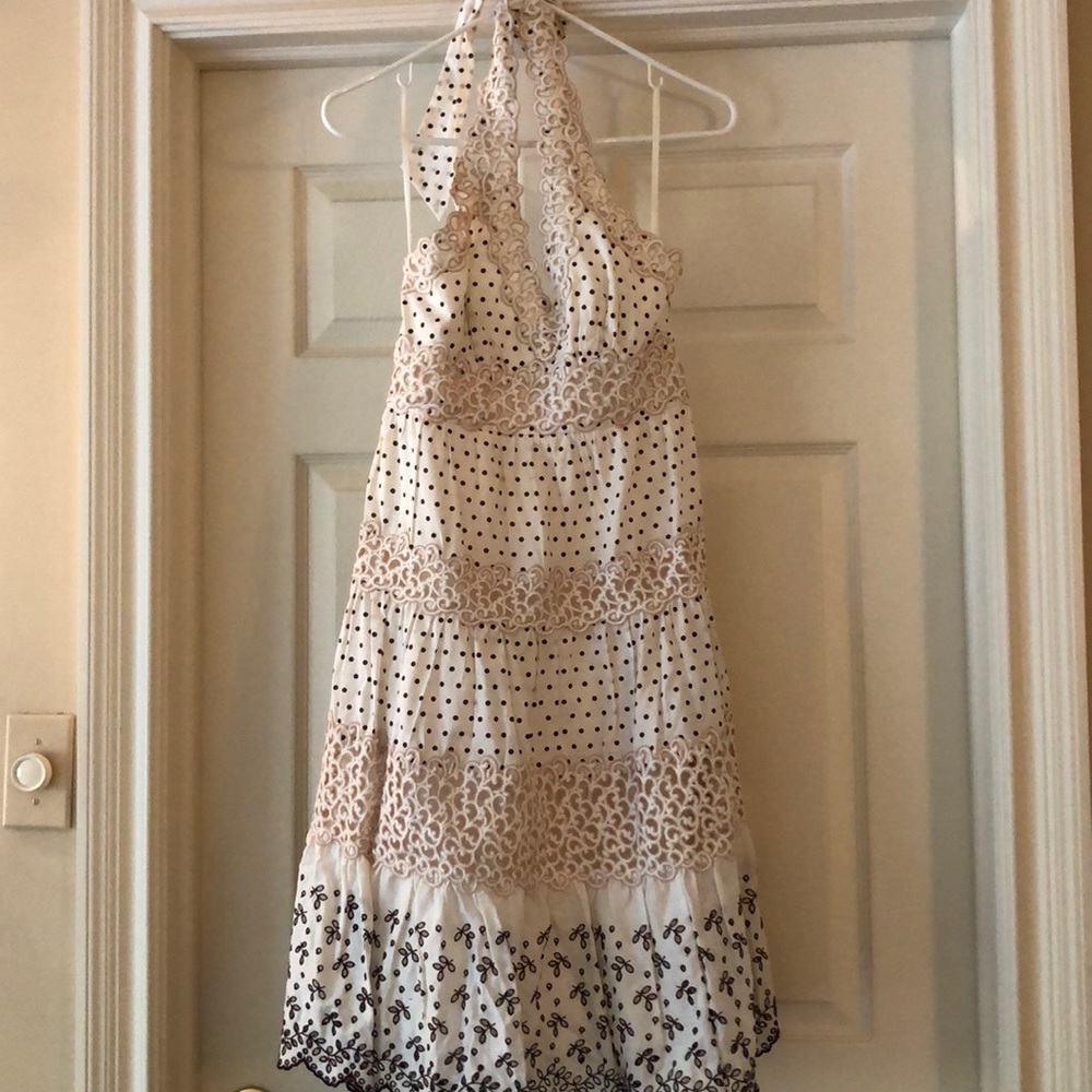 BCBG halter dress